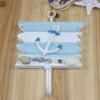Coat Hook with Hanging Holes No Drilling Needed Hooks Marine Style Iron Wall Hook for Entryway Bathroom Kitchen Keys