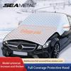 Car Front Windshield Snow Windproof Sunshade Cover For Car SUV Summer/Winter Ultra Thick Protective Windscreen Cover