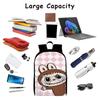 Backpack, with Multiple Organizational Compartments, Fits 15.6 Inch Notebook, for Travel, Teen, Business Work K7111