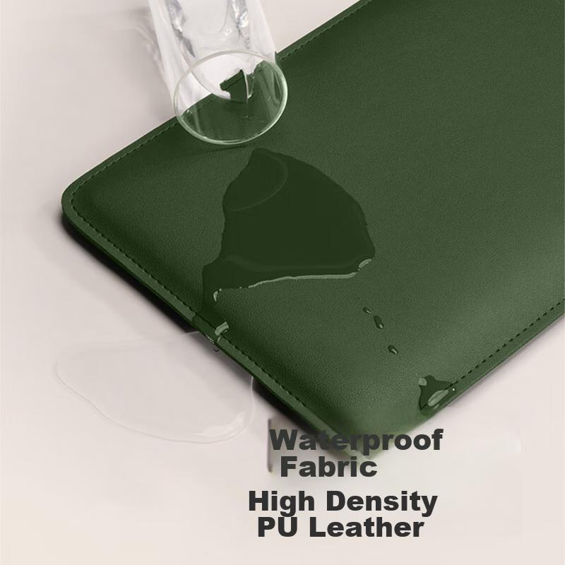 40000KM Laptop Sleeve, 14-Inch, Non-Magnetic, Protective Case, Green