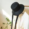 Японская простая шнуровка Плетеная из соломы Плоский верх Верхний цилиндр Рыбацкая шляпа-бассейн Мужская и женская Ретро Солнцезащитная Защита от солнца Пляжная соломенная шляпа