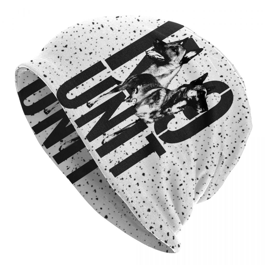 K9 Handler Dog Skullies шапки шапки для унисекс женщин унисекс модная зимняя теплая вязаная шапка для взрослых бельгийский малинуа капот шапки