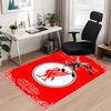 Custom Name Liverpool Football Club Printed Carpet Rug For Office Chair Living Room Bedroom Kitchen Room Decor Gifts