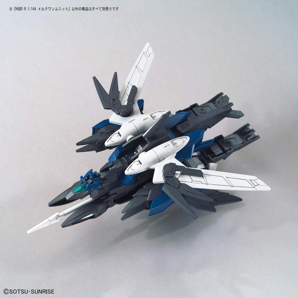 BANDAI SPIRITS HGBD:R Gundam Build Divers Re:RISE Merck One Unit 1/144 Scale Color Coded Plastic Model