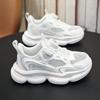 Youth style shoes Boys Lightweight Breathable Mesh Sneakers Kids Casual Sport Shoes Slip-On Style With Rotating Buckle