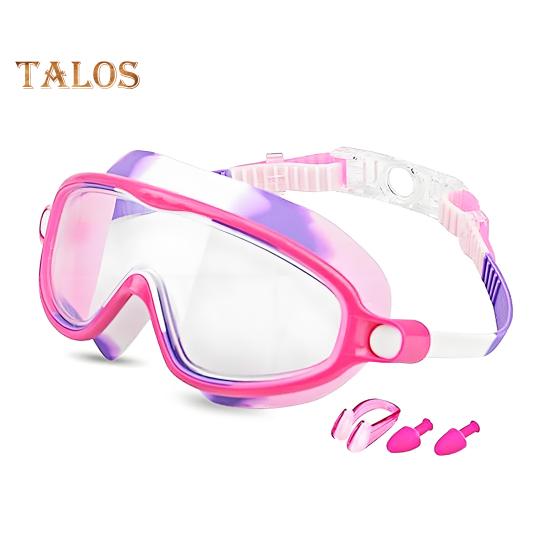 Очки для плавания для детей Очки для бассейна с защитой от запотевания и зажимом для носа Беруши Детские очки для плавания с защитой от ультрафиолета и герметичностью