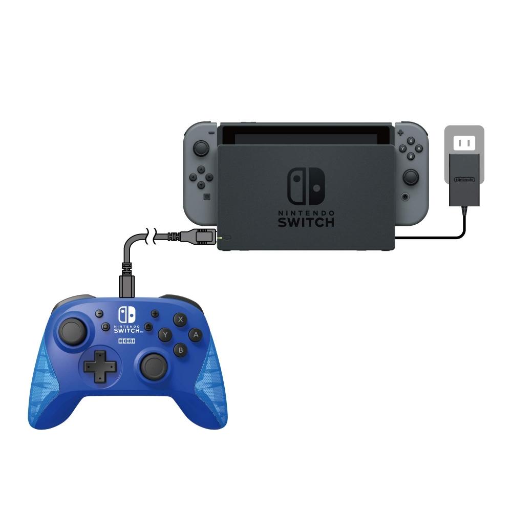 [Лицензированный продукт Nintendo] Беспроводной Horipad для Nintendo Switch Blue [совместим с Nintendo Switch]