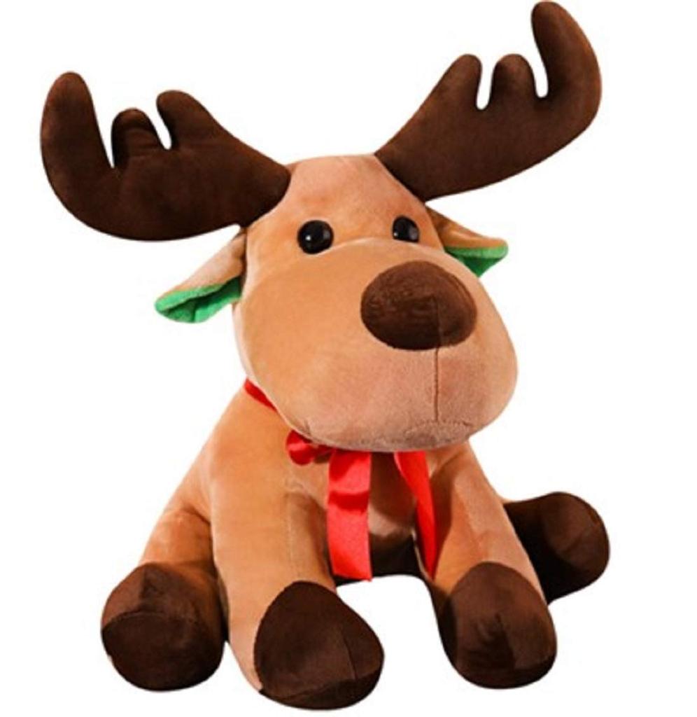 Christmas Reindeer Plush Bring a Soothing Reindeer Into Your Gift Toy. Room! (45cm)