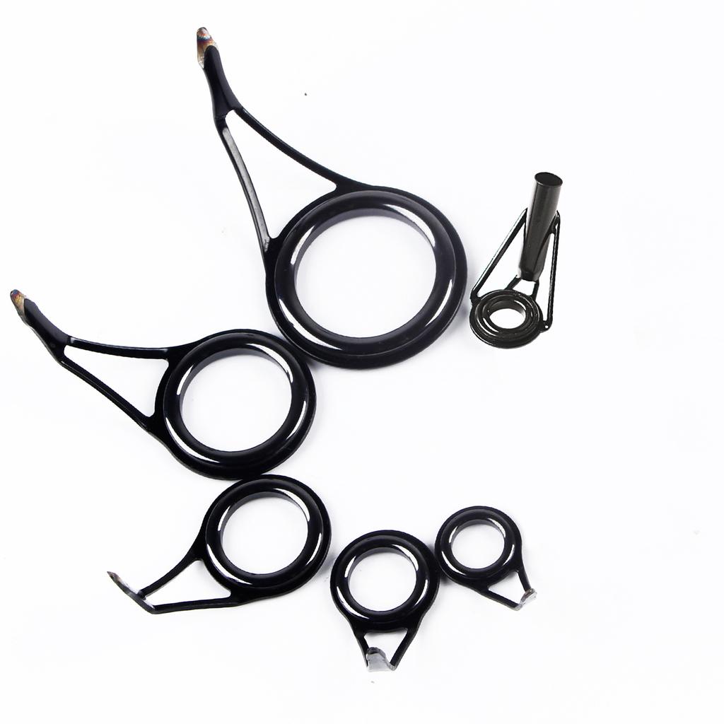 35 шт. Ремкомплект удочки Керамические направляющие для удочки из высокоуглеродистой стали