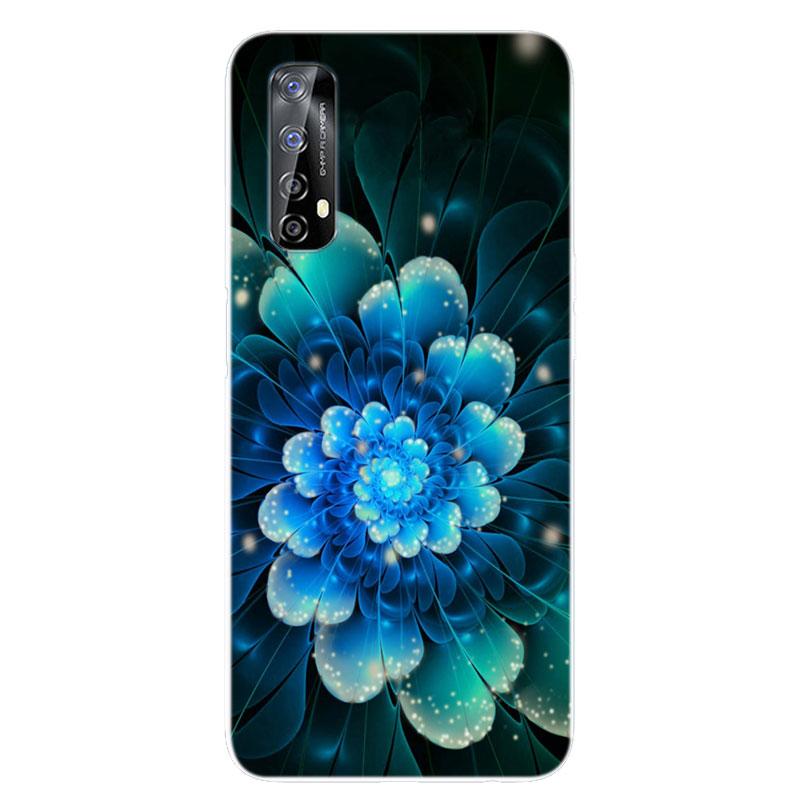 For OPPO Realme 7 Case RMX2151 Bumper Silicone TPU Soft Phone Cover For OPPO Realme 7 RMX2155 Realme7 Case Cartoon fundas Coque