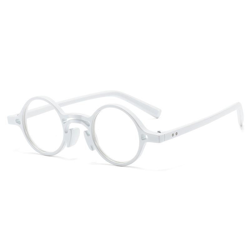 Tortoiseshell frame retro literary fashion plain mirror flat light high sense women's rice nail anti-blue light glasses frame
