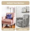 Plastic Recliner Chair Cover Waterproof Dustproof Sofa Slipcover Anti-Scratch Wear-resistant Armchair Slipcover Living Room