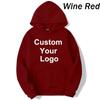 Custom Your Logo DIY08 Hoodies Men Women Customize Any Design Style Print Sweatshirt Hooded Streetwear