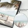 Calm Lagos Beach Pier Sea Turtle Palm Tree Surf Wall Art Print Canvas Painting Nordic Poster Home Decor Pictures For Living Room