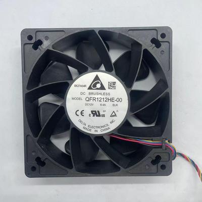 Совершенно новый QFR1212HE-0 12см 12038 12В 6.4А Серверный вентилятор с высоким воздушным потоком