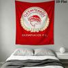 Olympiacos F.C Wall Hanging Printed Fabric Blanket Decorative Tapestries for Bedroom Living Room Home Decor
