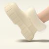 Waterproof Plush Ankle Boots Women Winter Faux Fur Keep Warm Snow Boots Woman Thick Bottom Soft Platform Cotton Shoes