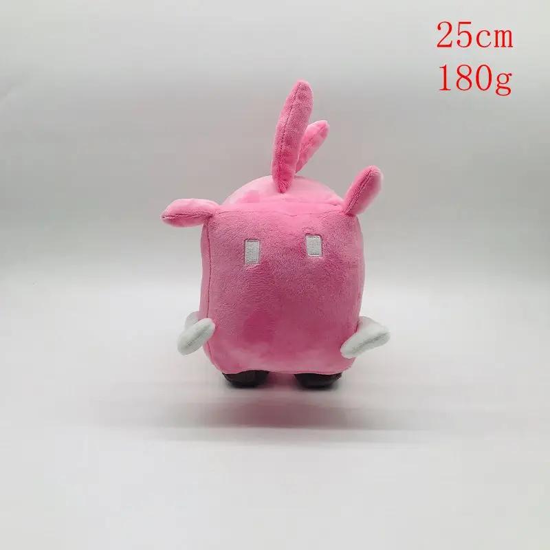 Minecraft Legend classic game doll plush toy square Little Blue Man Hammer Pig Lightning Longtooth monster Seven-headed monster