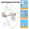 Вращающийся на 1080° удлинитель смесителя, вращающийся на 360° большой угол, универсальный вращающийся смеситель с фильтром-брызгом