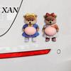 Car Door Edge Protector 3D Pet Belly Sticker Soft Anti-Collision Cartoon Kitten/Puppy Decal with Interior Protection Big Cute Cushioned Protectors for