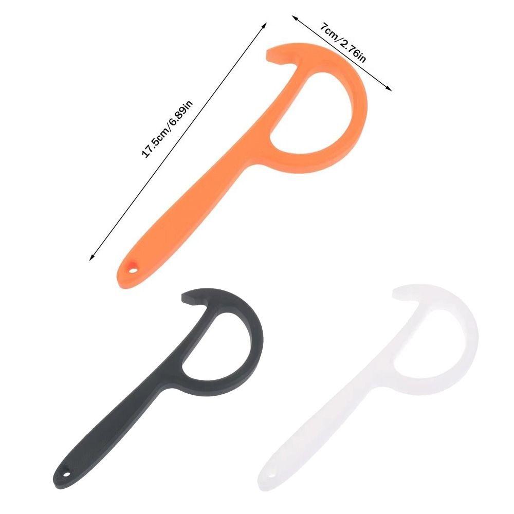 3D Printed Manual Can Opener Non-Slip Drink Bottle Opener Safe Can Opening Tool Home Kitchen