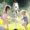 Детский разбрызгиватель, водный плеск, игры на открытом воздухе для летних садовых газонов, регулируемое давление воды, летние водные игры для детей и домашних животных