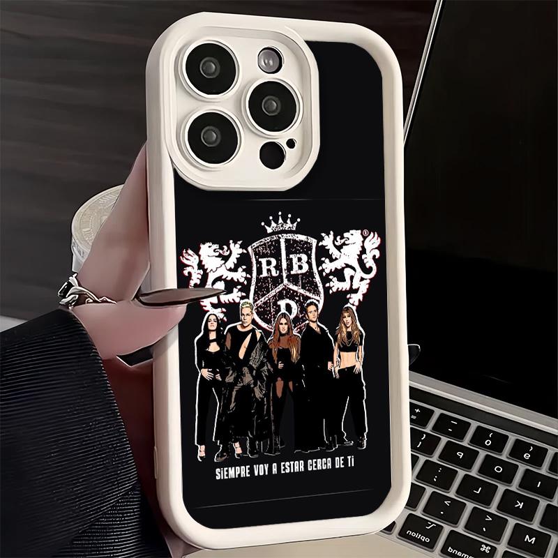 Чехол для телефона iPhone 17 Air 16E 15 16 Pro Max F-Fashion RBD R-Rebelde Cover 14 Plus 13 12 Mini Мягкий силиконовый Fundas