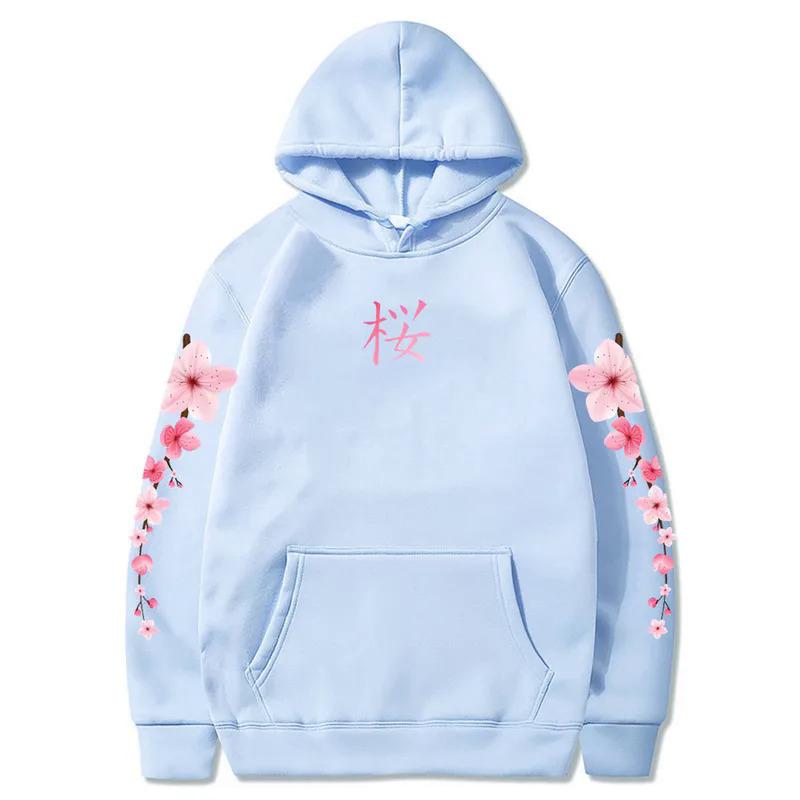 Japanese Blossom Sakura Graphic Hoodies Hoodies