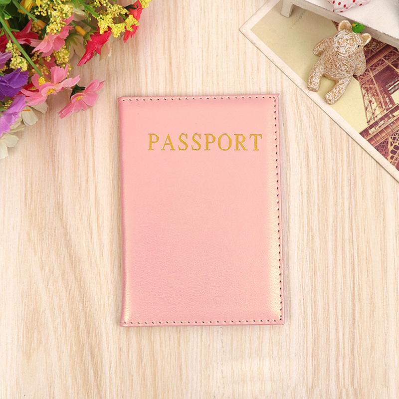 Универсальный модный держатель для паспорта из ПУ кожи, дорожный кошелек, обложка для паспорта, кредитной карты, ID