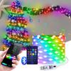 Светодиодная гирлянда Dreamcolor Bluetooth RGB – Умное управление, Атмосфера для улицы, Праздничное украшение