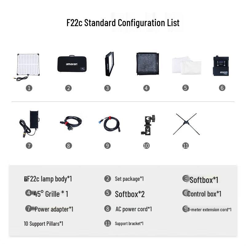 Aputure Amaran F22c RGB Full-Color Foldable LED Mat Light