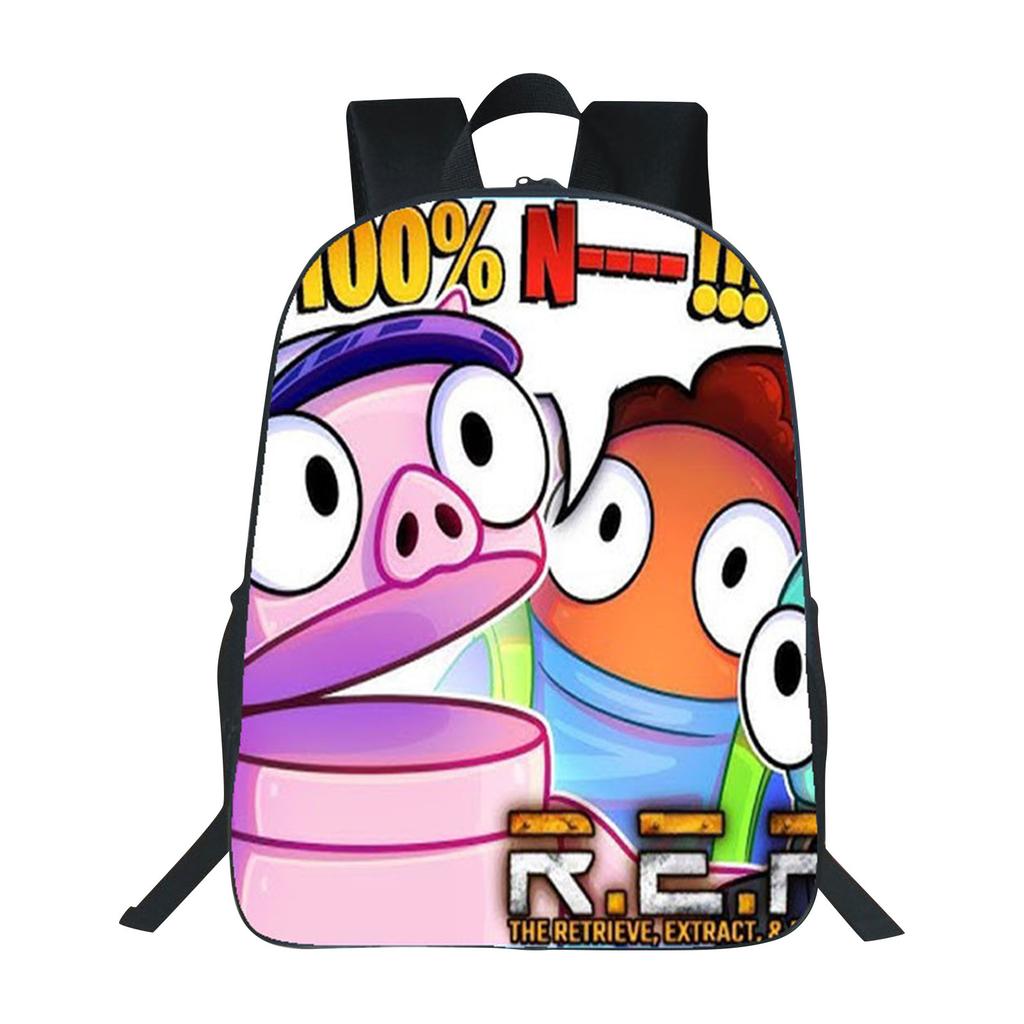 Большая вместимость, многофункциональный игровой периферийный печатный рюкзак для школьников 40 см