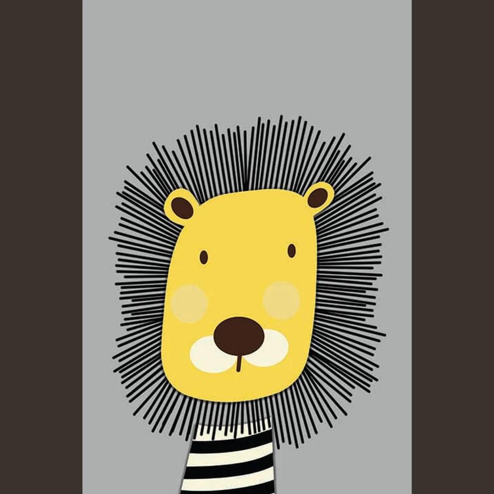 Miru Home Моющийся нескользящий коврик в горошек с цифровой печатью для гостиной, детей и младенцев Mcb-33