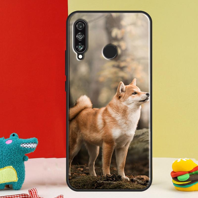 Animal Shiba Inu Dog For Huawei P30 Pro P60 P50 P20 P40 P Smart Nova 9 5T Honor Magic 5 Lite X8 X9 a 50 70 Case