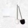 1pc  Japanese Minimalist Toilet Brush |   Stainless Steel Brush Head Premium Bathroom Cleaning Tool