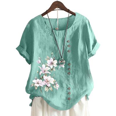 Повседневная и классная женская хлопковая футболка с 11 модными вариантами принтов