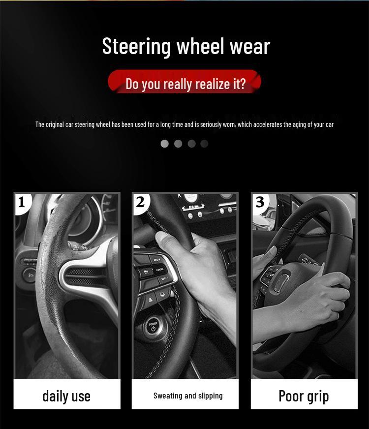 Чехол на руль Volkswagen Golf (2010-2023): Замшевая R-Line из углеродного волокна для моделей 6/7/8 Pro