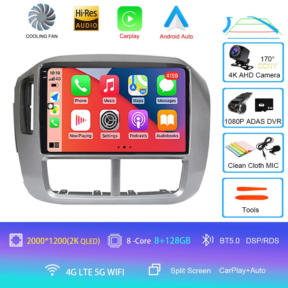 Android 14 Carplay Auto WIFI+4G Для Honda Pilot 2006 2007 2008 Автомагнитола GPS Стерео Мультимедийный Видеоплеер 2din Головное Устройство Аудио