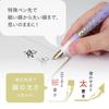 Sailor Fountain Pen Fude de Mannen Calligraphy Fountain Pen 30th Anniversary Confetti Purple 40° 10-0343-050