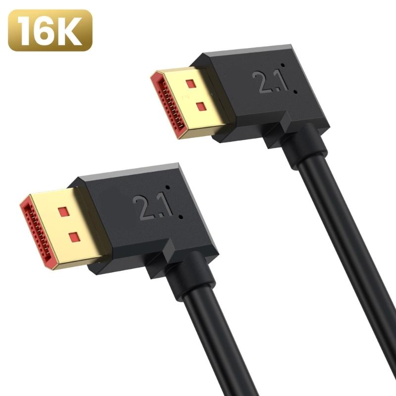 2.1 Cable 50cm 54Gbps Bandwidth Supports 16K 30Hz 8K120Hz 4K240Hz For Gaming Monitors And HDCP 2.2 Devices