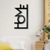 Artistic Lines Abstract Metal Wall Art Sign Farmhouse Hanging Decor Black Cutout Plaque Home Office Living Room Bedroom