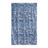 Summer Mulberry Silk Scarf Long High-end Silk Scarf Mother Style Blue Architectural Print Thin Gauze Scarf for Women