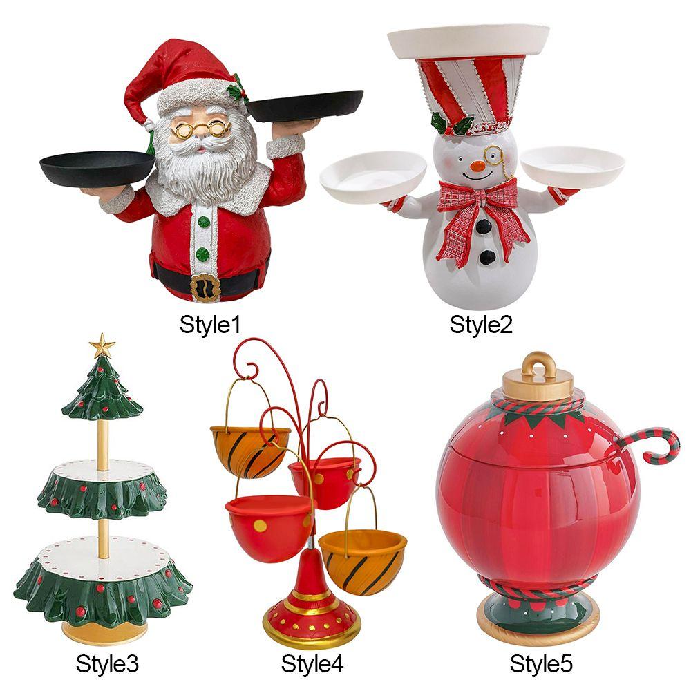 Столовые приборы Разделитель для еды Подставка для торта Стойка для закусок Рождественская елка Десертная тарелка Держатель для фруктов