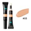 Long-Lasting Foundation Waterproof Non-Transfer Concealer Liquid Sponge Tip Makeup Brightening Cream