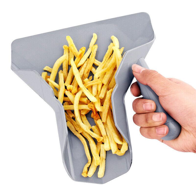 Chip Scoop Food French Fries Food-grade Plastic Shovel Fry Scoop With Handle-JL