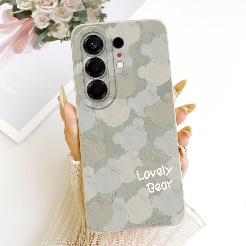 Чехол для Tecno Camon 50 4G Чехол Роскошный Модный Милый Мультяшный Смешной Расписной Силиконовый Funda для Tecno Camon50 4G CN5 Корпус