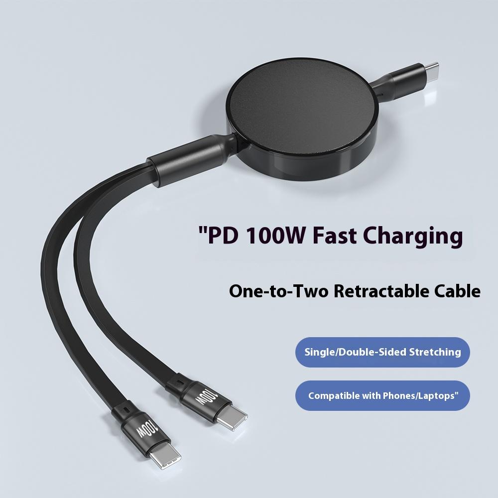 240 Вт выдвижной кабель Type C на USB C PD Quick Charge Быстрая зарядка Type C на Type C для Cubot KingKong Mini 2 Y6