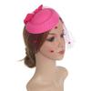 Аксессуары для волос Шляпки-фасинаторы Заколка для волос Головной убор Мода Бант Сетка Повязка на голову Женщины Девушки