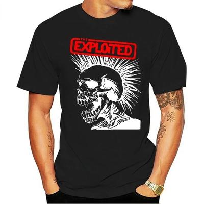 Новая футболка The Exploited Maggie, унисекс, футболка в готическом стиле, унисекс, негабаритные топы, одежда в стиле панк Harajuku, одежда унисекс, Ropa Hombre