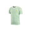 Футболка с вышитым логотипом в полоску и круглым вырезом, мужская, зеленая DQ1863-133